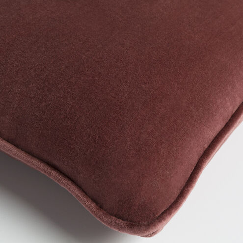 Safflower 18 X 18 inch Dark Red Pillow Kit, Square
