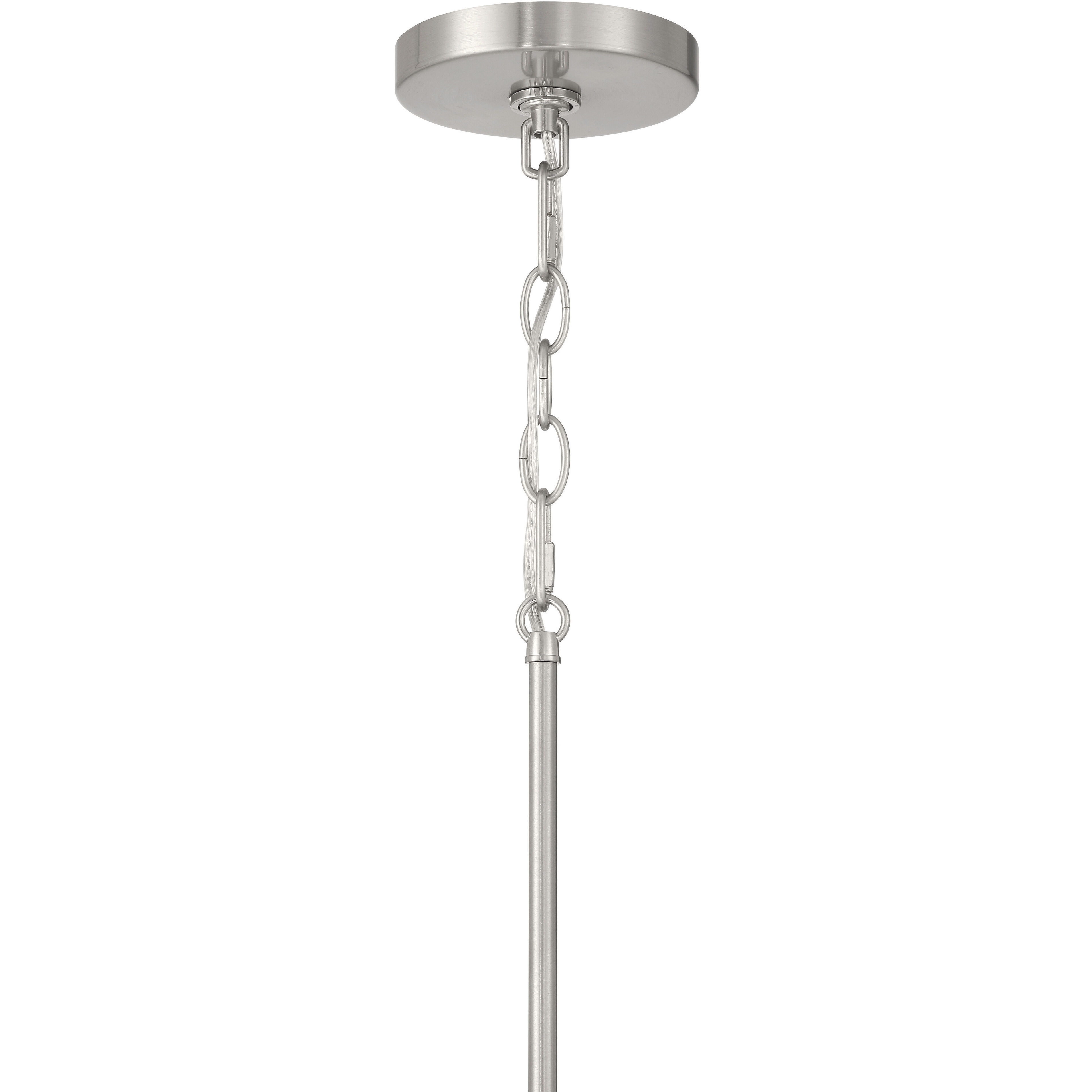 Connell 1 Light 10 inch Brushed Polished Nickel Pendant Ceiling Light
