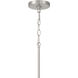 Connell 1 Light 10 inch Brushed Polished Nickel Pendant Ceiling Light