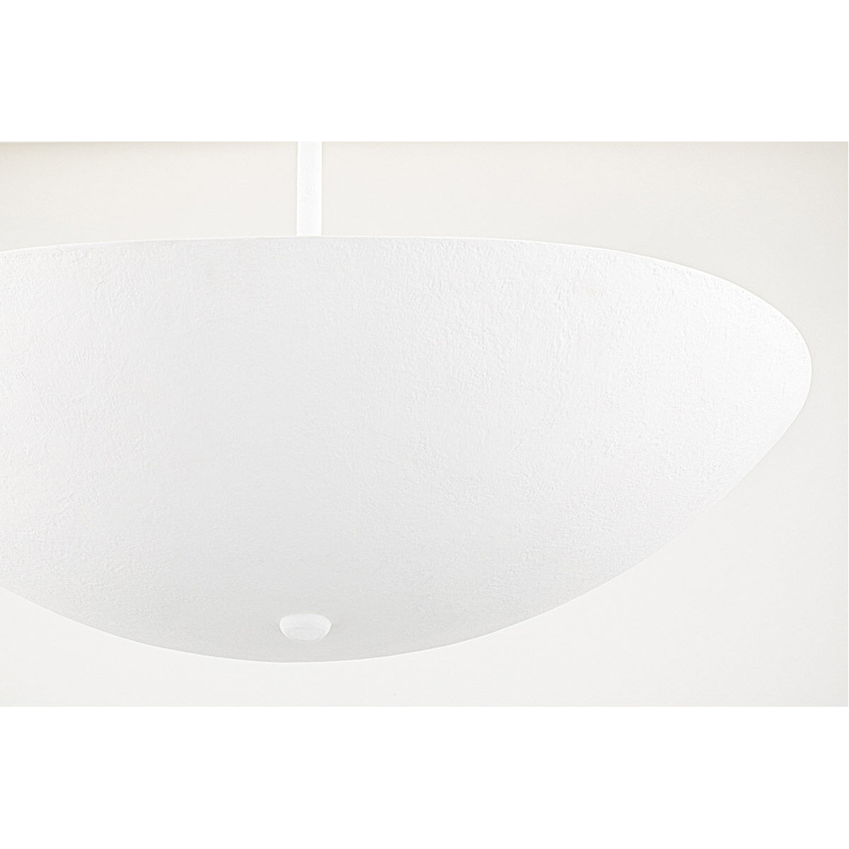 Fabius LED 24 inch White Plaster Pendant Ceiling Light, Small