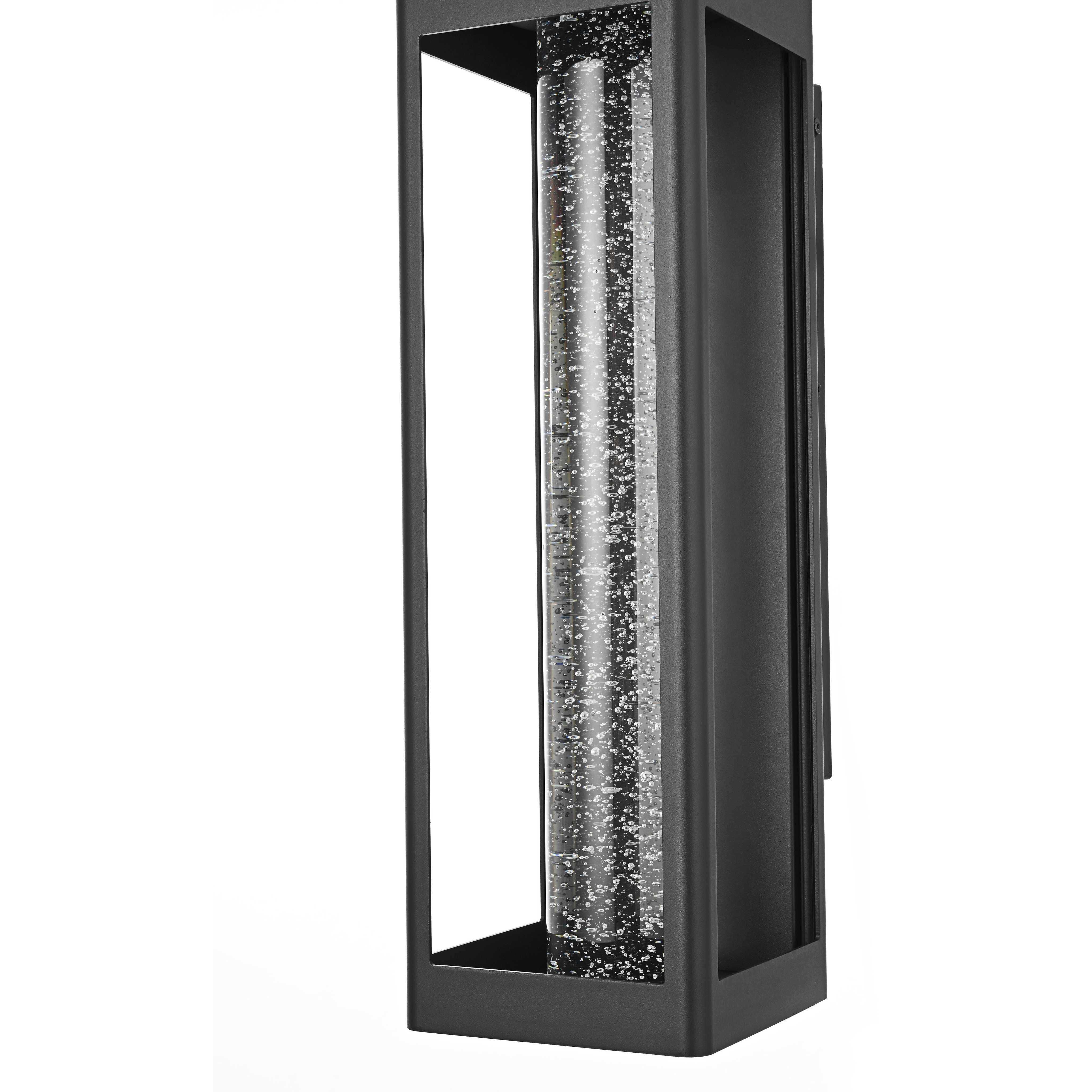 Amaris 1 Light 19 inch Black Outdoor Wall Sconce