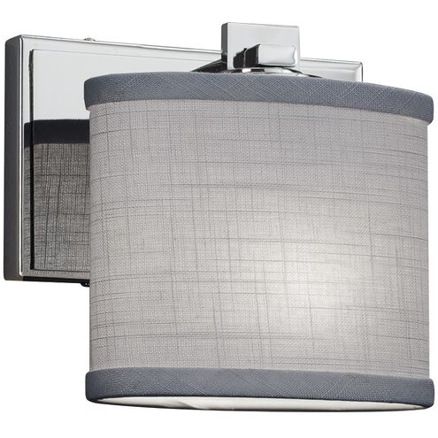 Textile 1 Light 7 inch Polished Chrome ADA Wall Sconce Wall Light, Era Family, Choices