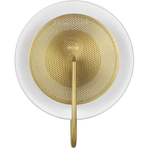 Kelly by Kelly Wearstler Gesture 1 Light 12.88 inch Burnished Brass Sconce Wall Light