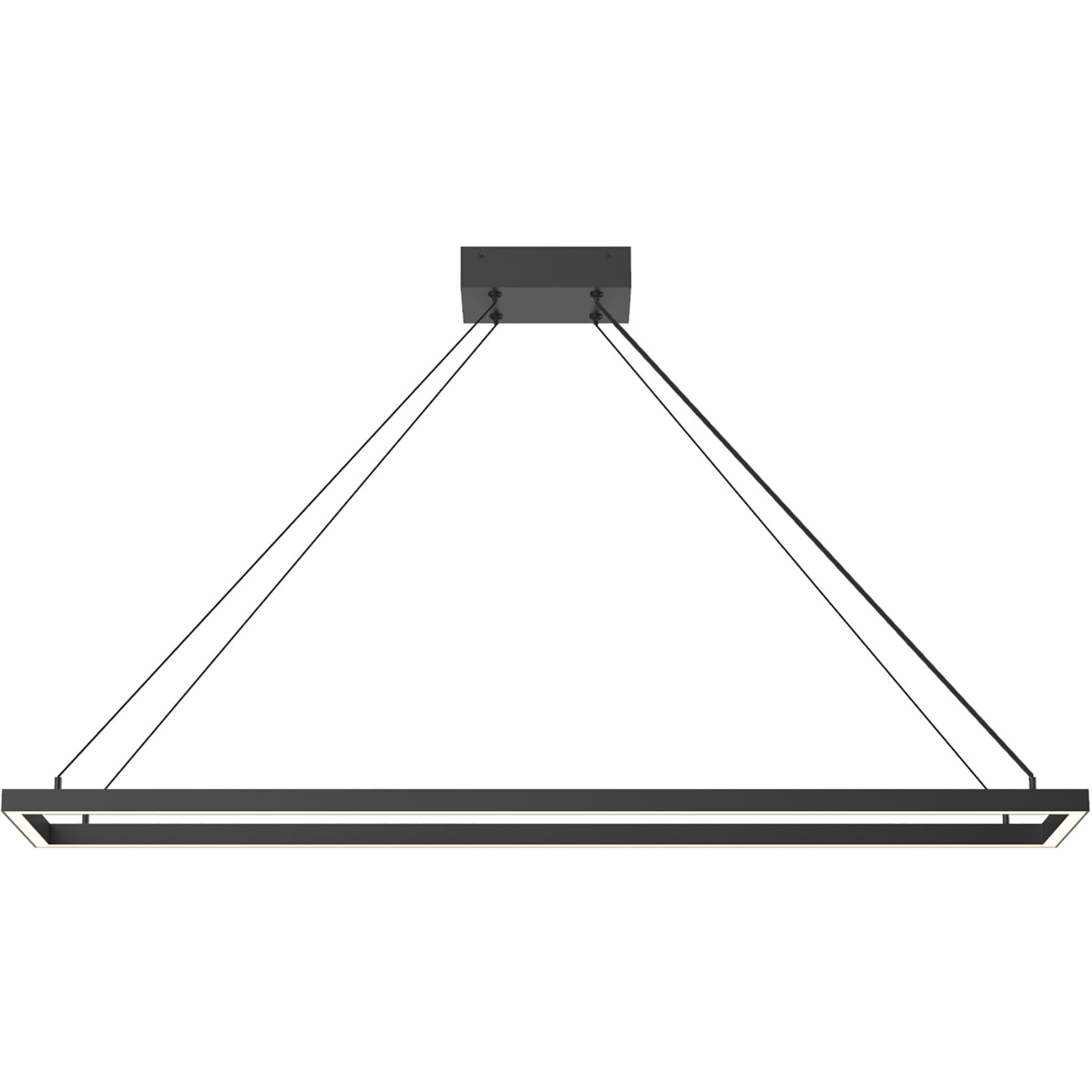 Piazza Pendant Ceiling Light in Black