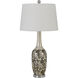 Paxton 30 inch 150 watt Pearl/Black Table Lamp Portable Light
