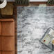 Livenza 114 X 79 inch Grey Rug in 6 x 9