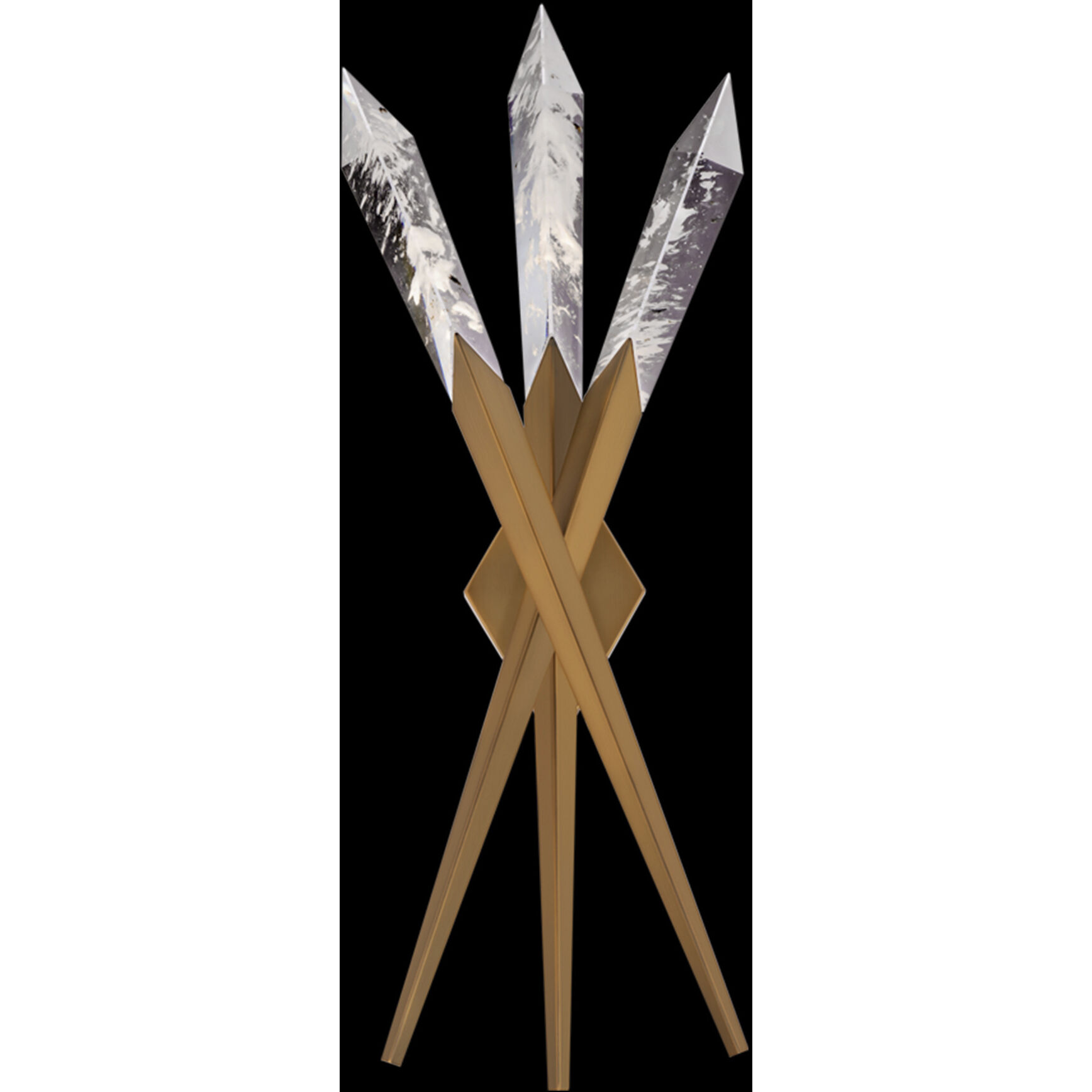 Solitude LED 10 inch Aged Brass Wall Sconce Wall Light, Beyond