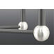 Foton 1 Light 5.13 inch Graphite Wall Sconce Wall Light, Design Series