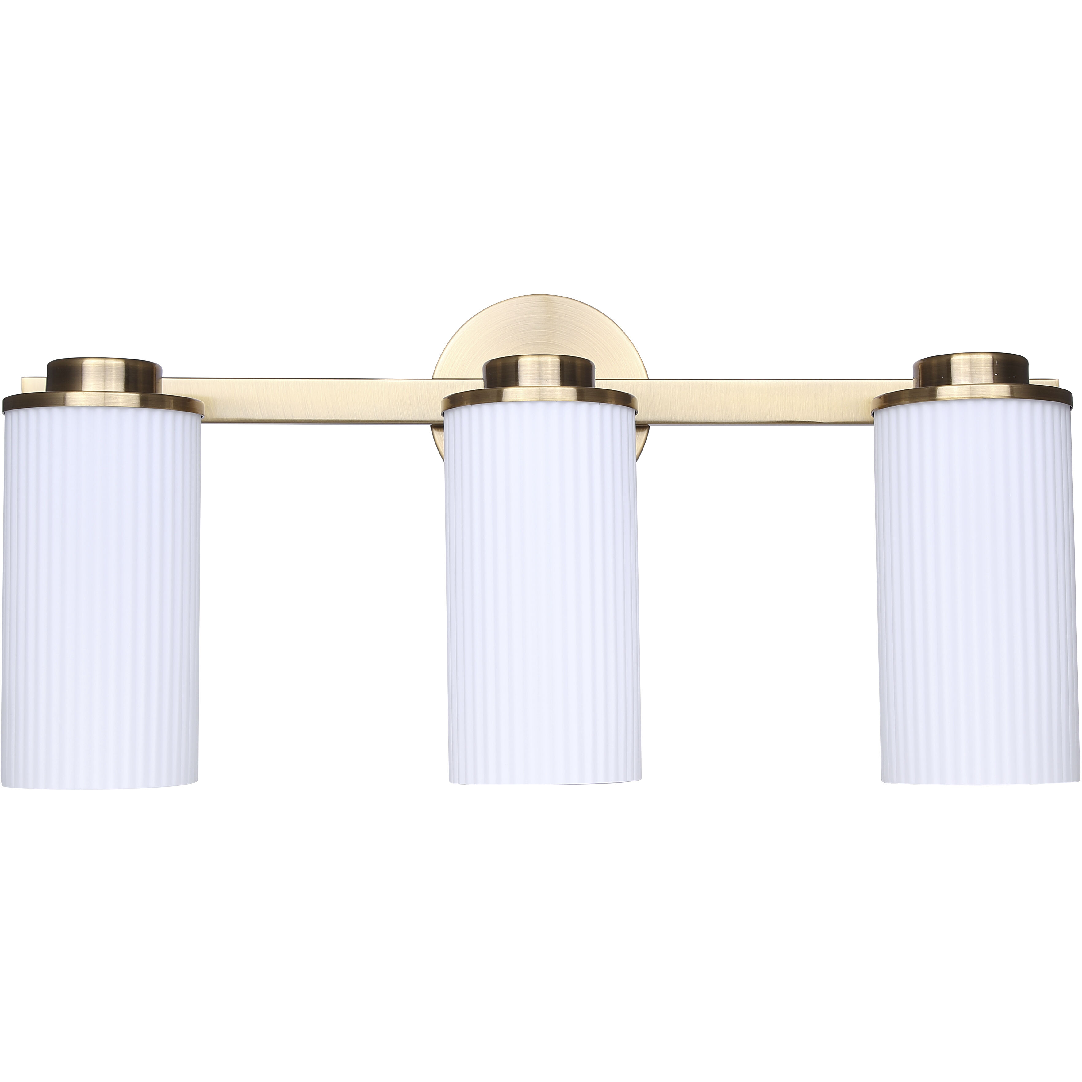 Kinslea 3 Light 23 inch Gold Vanity Light Wall Light