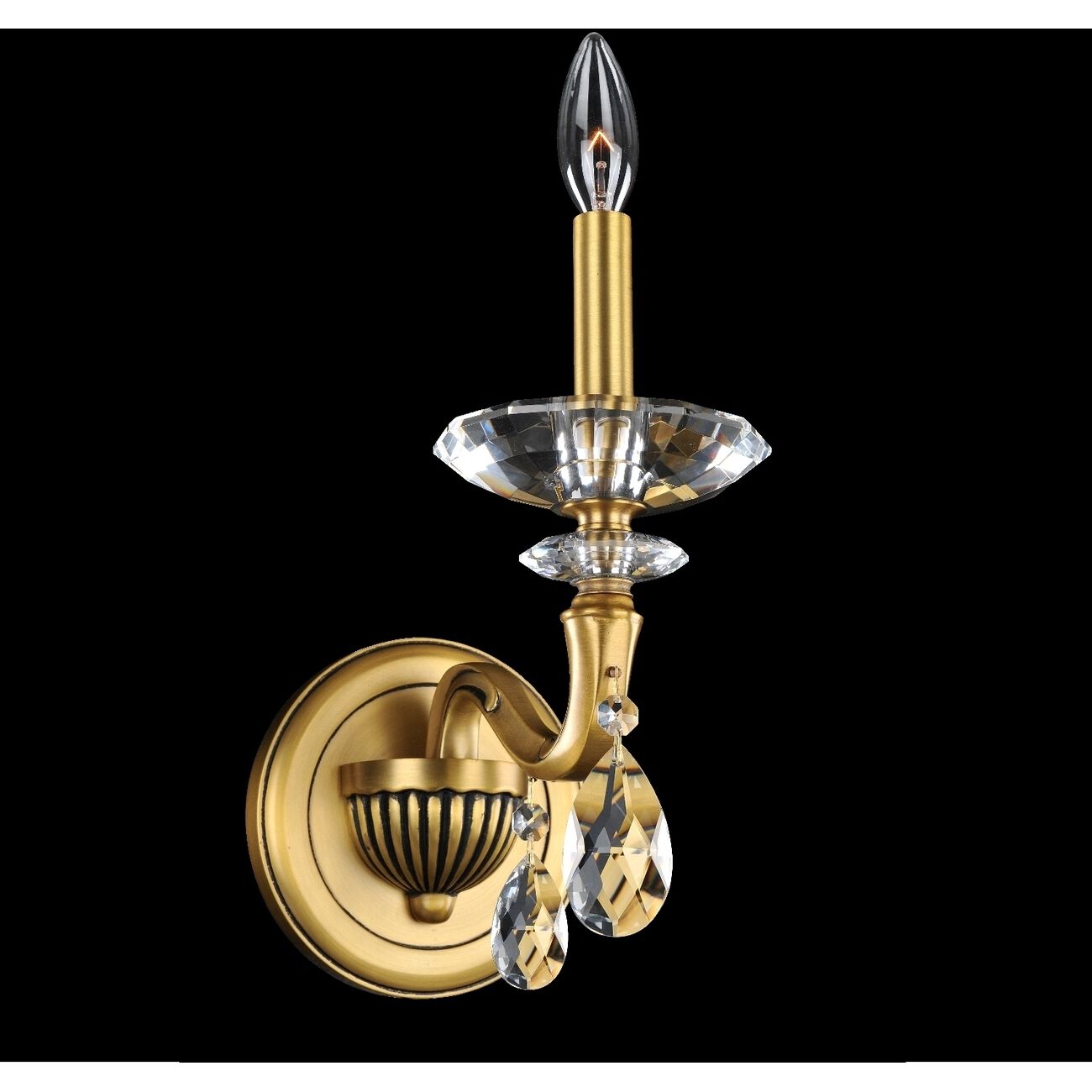 Jolivet 1 Light 6 inch Historic Brass Wall Sconce Wall Light