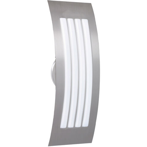 Sail 2 Light 18 inch Silver Outdoor Sconce