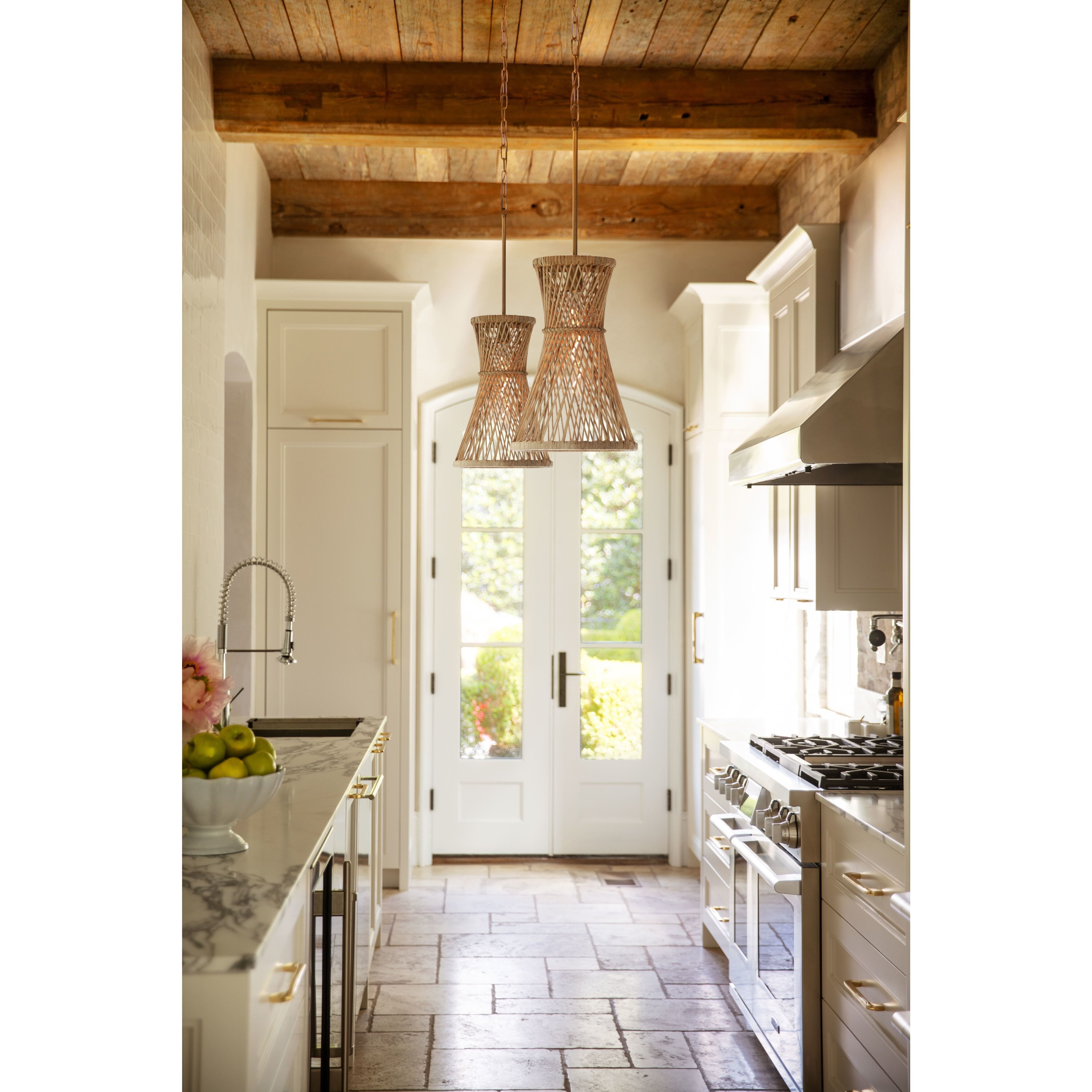 Twyla 12 inch Burnished Gold Indoor Pendant Ceiling Light