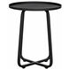 Kimana 24 X 20.5 inch Matte Black Side Table