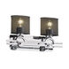 Argyle 2 Light 19 inch Polished Chrome Bath Light Wall Light in Oval
