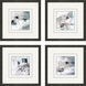 Abstract Collection Blue Framed Art
