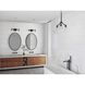 Vertex 3 Light 20.87 inch Matte Black Bath Light Wall Light