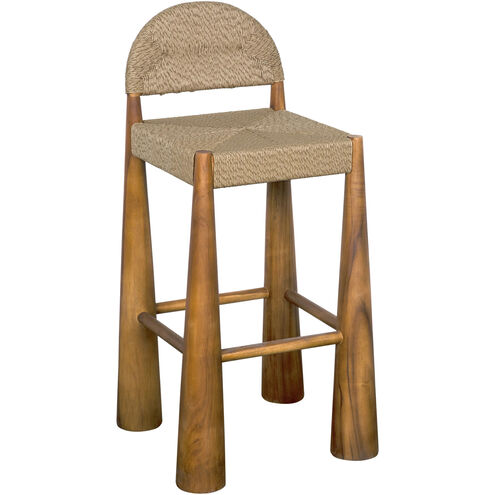 Laredo 41 inch Clear Coat Flat Bar Stool