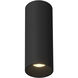 Lorna LED 4.38 inch Black Flush Mount Ceiling Light
