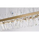 Canada LED 7.8 inch Gold Chandelier Ceiling Light