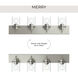 Merry 4 Light 30 inch Brushed Nickel Bath Vanity Wall Light