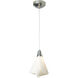 Mobius 1 Light 7.3 inch Sterling Mini Pendant Ceiling Light