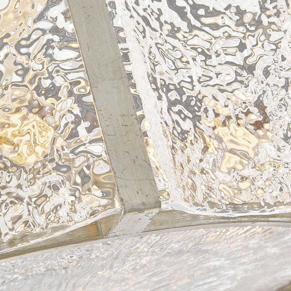 Florian 5 Light 20.25 inch Glacial Semi-flush Mount Ceiling Light