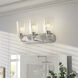 Zane 3 Light 19 inch Brushed Nickel Vanity Light Wall Light