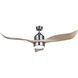 Aria 52 inch Brushed Nickel Ceiling Fan