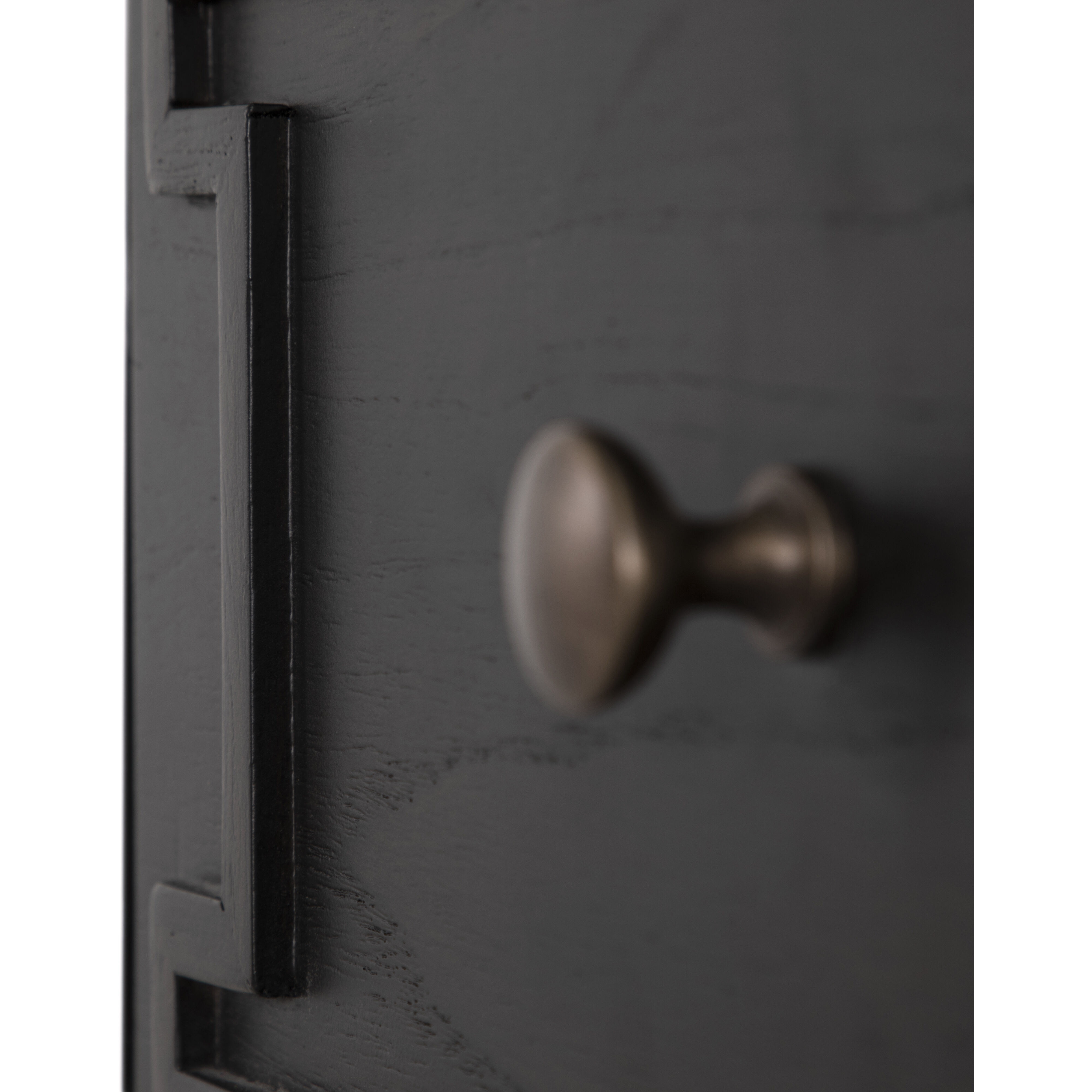 Glenwood Cerused Brown and Agros White Stone with Brushed Antique Brass Chest