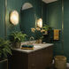 Panelist 1 Light 7.63 inch Brass Kisser Wall Sconce Wall Light