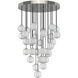 Marni LED 25.63 inch Polished Nickel Multi-Pendant Ceiling Light