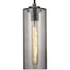 Union Square 6 Light 30.75 inch Graphite Chandelier Ceiling Light, Smoke Glass