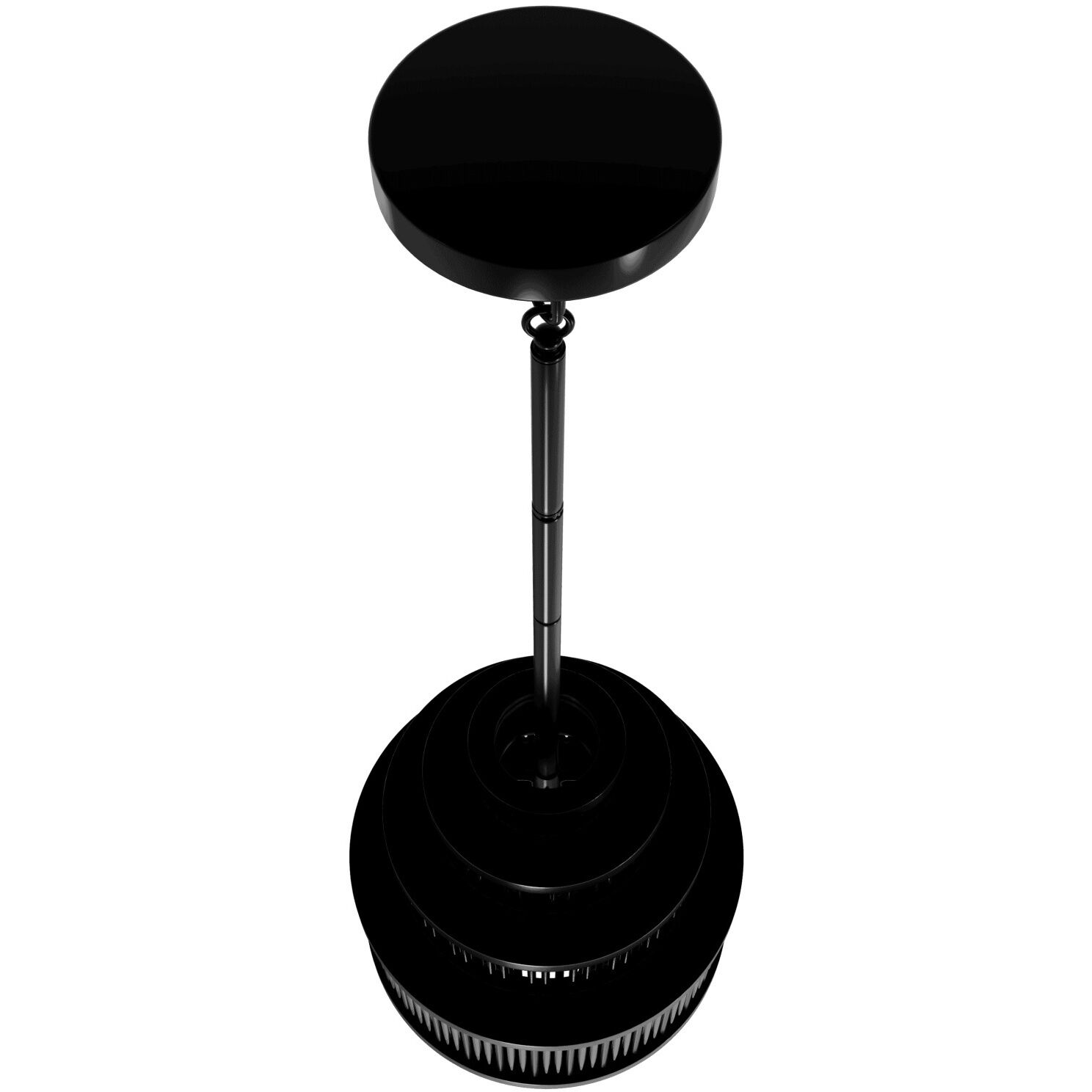 Waldorf LED 12 inch Polished Gunmetal Pendant Ceiling Light