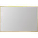 Grace 36 X 24 inch Gold Mirror