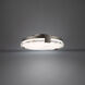 Catalonia 1 Light 16.63 inch Antique Nickel Flush Mount Ceiling Light in 17in.