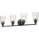 Mae 4 Light 32 inch Oil-Rubbed Bronze Vanity Light Wall Light