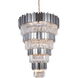 Canada 42 Light 35.4 inch Chrome Chandelier Ceiling Light