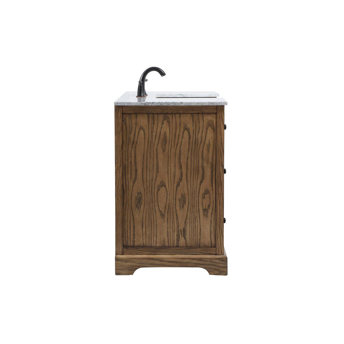 Franklin 48 X 22 X 35 inch Driftwood Bathroom Vanity Cabinet