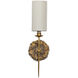 Domonique 1 Light 4.5 inch Antique Gold Sconce Wall Light