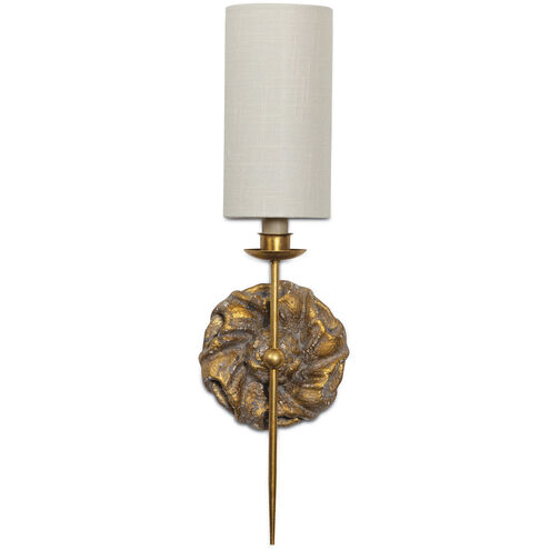 Domonique 1 Light 4.5 inch Antique Gold Sconce Wall Light