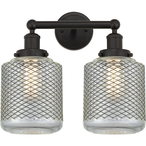 Stanton 2 Light 15 inch Oil Rubbed Bronze Bath Vanity Light Wall Light