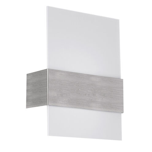 Nikita 1 Light 9 inch Matte Nickel ADA Wall Light