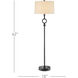 Germaine 62 inch 150.00 watt Black Floor Lamp Portable Light