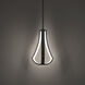 Artemis LED 8.38 inch Black Pendant Ceiling Light, dweLED