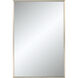 Pia 36 X 24 inch Champagne Wall Mirror