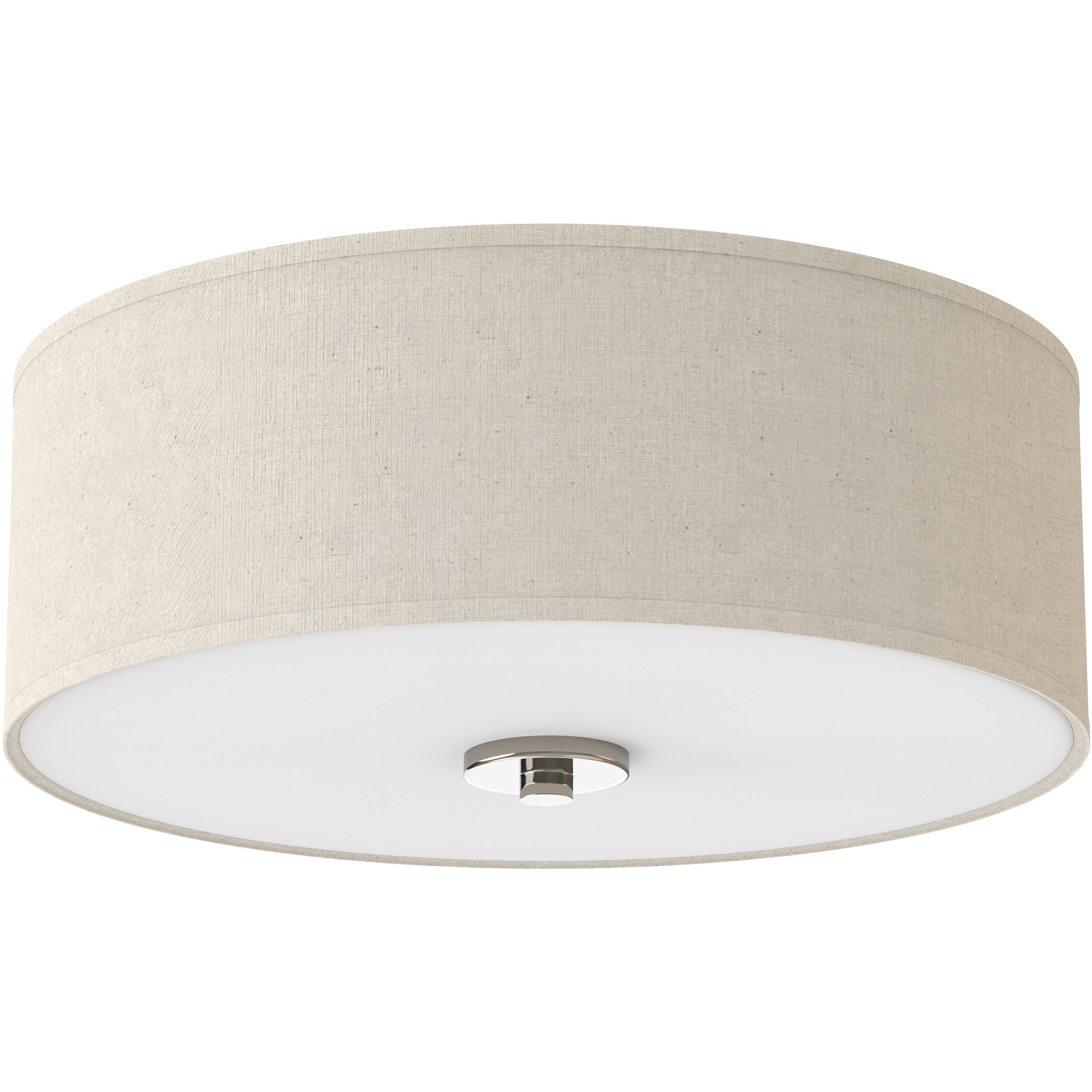 Mark 2 Light 13 inch Brushed Nickel Flush Mount Ceiling Light