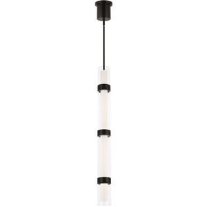 Sean Lavin Wit LED 3.9 inch Black Pendant Ceiling Light in 3 Glass, Integrated LED