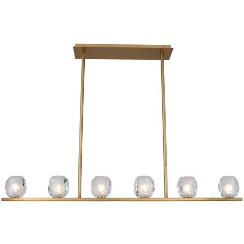 Stella Island Light Ceiling Light in Winter Brass