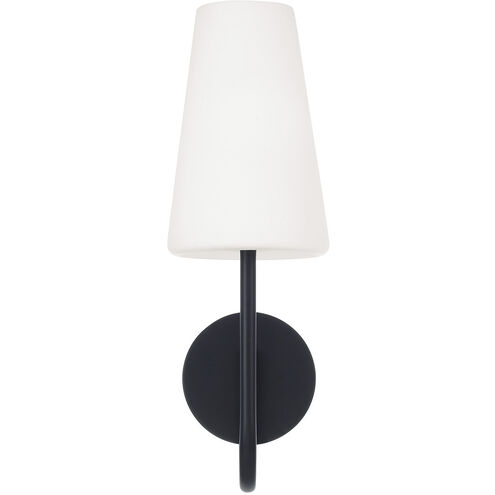 Averitt Sconce Wall Light in Matte Black