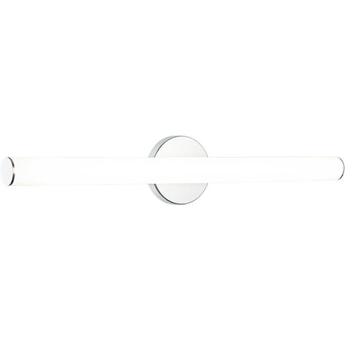 Bowie LED 24 inch Chrome Bath Vanity Light Wall Light